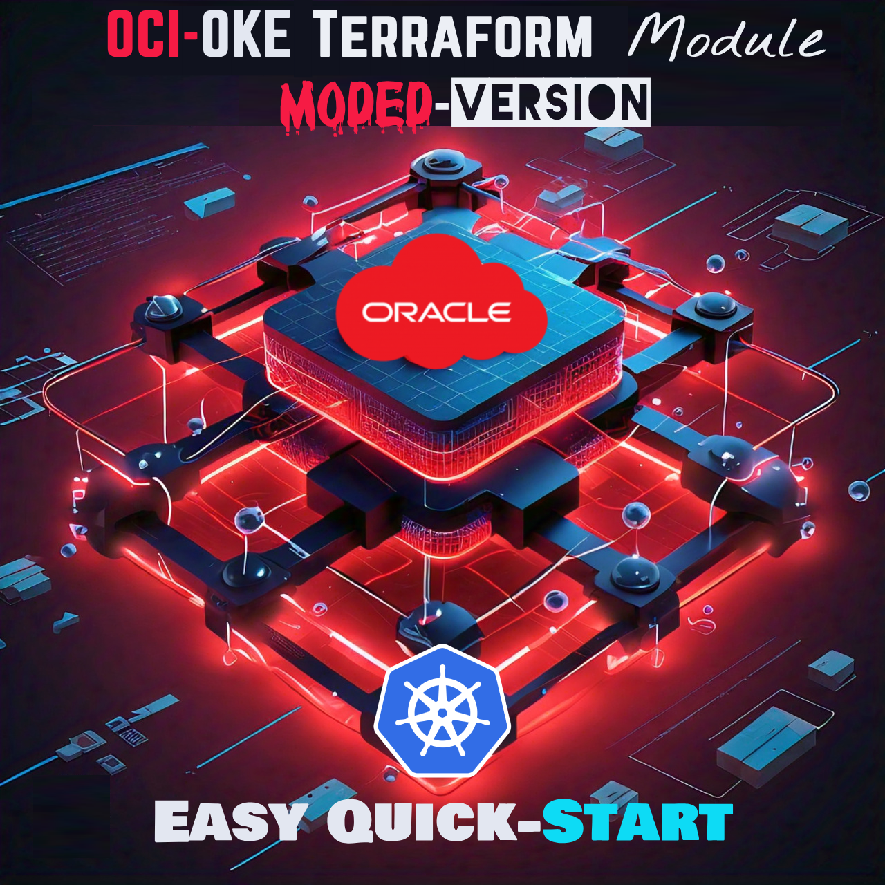 my terraform oci-oke quick start fork. easier , more user friendly kubernetes in Oracle Cloud.