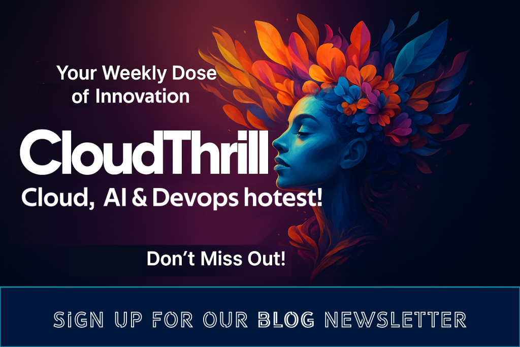 Cloudthrill Blog newsletter